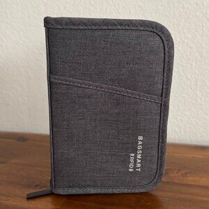 Bagsmart - RFID Blocking Passport Wallet in Black